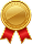 Gold medal icon