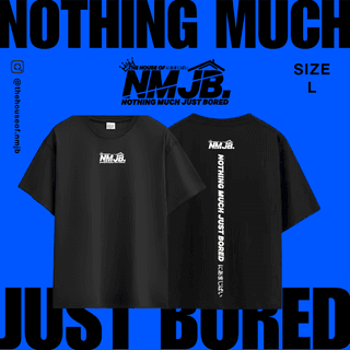 NMJB Oversized Signature Tee_Size L