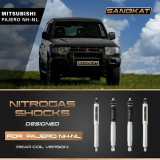 SANDKAT 4WD Mitsubishi Pajero V93 V97 V98 Adjustable Type Shock Absorber 2006 Onwards