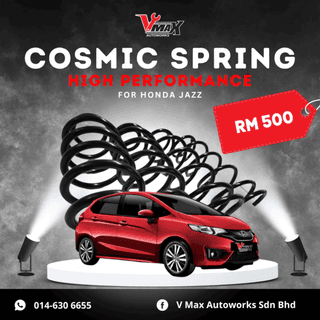 COSMIC HIGH PERFORMANCE SPORT SPRING HONDA JAZZ