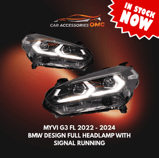 Perodua Myvi 2023 2024 Facelift G3 Dynamic Led Head Lamp Headllamp Headlight Light With Running Signal