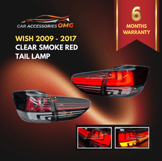 Toyota Wish ZGE20 2009 - 2017 Lexus Design Dynamic Tail Lamp With Signal Running