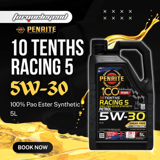 PENRITE 10 TENTHS RACING 5 5W-30 (100% PAO ESTER) 5L