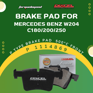 (MERCEDES BENZ W204 C180/200/250) DIXCEL BRAKE PAD P TYPE 500C