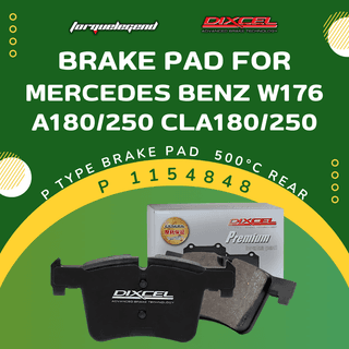 (MERCEDES BENZ W176 A180/250 CLA180/250) DIXCEL BRAKE PAD P TYPE 500C