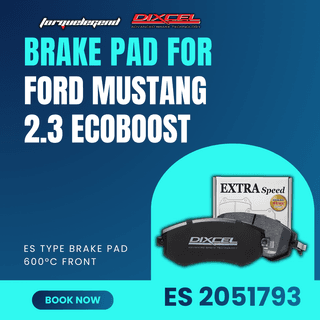 (FORD MUSTANG 2.3 ECOBOOST) DIXCEL BRAKE PAD ES TYPE 600C