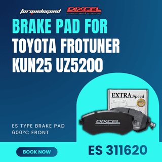 (TOYOTA FROTUNER KUN25 UZ5200) DIXCEL BRAKE PAD 600C