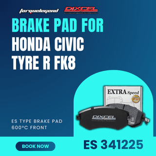 (HONDA CIVIC TYRE R FK8) DIXCEL BRAKE PAD ES TYPE 600C