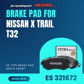 (NISSAN X TRAIL T32) DIXCEL BRAKE PAD 600C