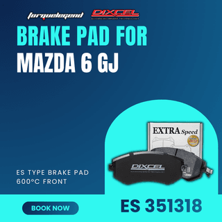 (MAZDA 6 GJ) DIXCEL BRAKE PAD ES TYPE 600C