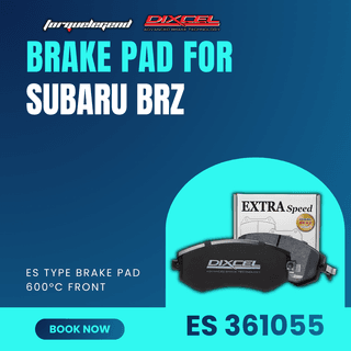 (SUBARU BRZ) DIXCEL BRAKE PAD ES TYPE 600C
