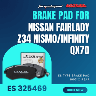(NISSAN FAIRLADY Z34 NISMO/INFINITY QX70) DIXCEL BRAKE PAD ES TYPE 600C