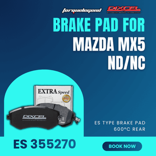 (MAZDA MX5 ND/NC) DIXCEL BRAKE PAD ES TYPE 600C