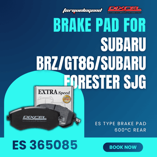 (SUBARU BRZ/GT86/SUBARU FORESTER SJG ) DIXCEL BRAKE PAD ES TYPE 600C