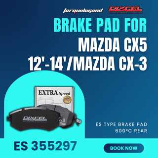 (MAZDA CX5 12'-14'/MAZDA CX-3) DIXCEL BRAKE PAD ES TYPE 600C