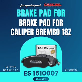 (BRAKE PAD FOR CALIPER BREMBO 18Z) DIXCEL ES Type 0-600C Brake Pad