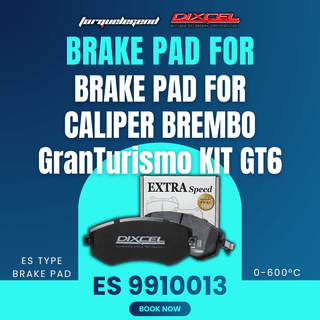 (BRAKE PAD FOR CALIPER BREMBO GranTurismo KIT GT6) DIXCEL ES Type 0-600C Brake Pad