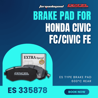 (HONDA CIVIC FC/CIVIC FE) DIXCEL BRAKE PAD ES TYPE 600C