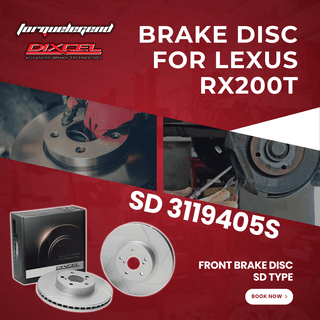 (LEXUS RX200T) DIXCEL BRAKE DISC SD TYPE