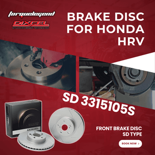 (HONDA ACCORD CR1 2.0/2.4) DIXCEL BRAKE DISC SD TYPE