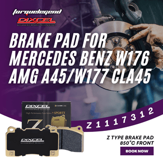 (MERCEDES BENZ W176 AMG A45/W177 CLA45) DIXCEL BRAKE PAD Z TYPE 850C