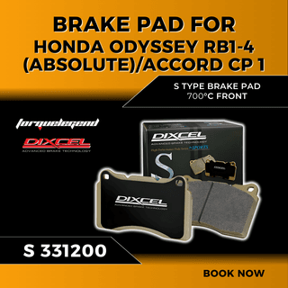 (HONDA ODYSSEY RB1-4 (ABSOLUTE)/ACCORD CP 1) DIXCEL BRAKE PAD S TYPE 700C