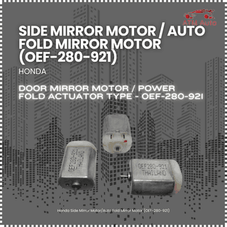 Honda Side Mirror Motor/Auto Fold Mirror Motor (OEF-280-921)