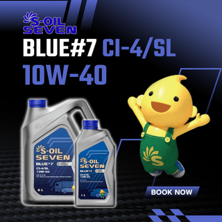 S-Oil Blue #7 CI-4/SL 10W40