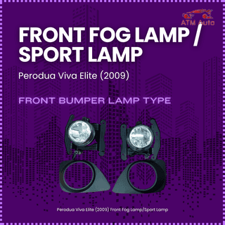 Perodua Viva Elite (2009) Front Fog Lamp/Sport Lamp
