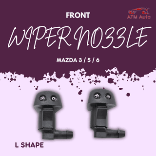 Mazda 3, 5, 6 Front Wiper Nozzle (L Shape)