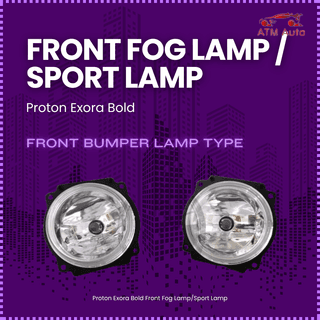 Proton Exora Bold Front Fog Lamp/Sport Lamp