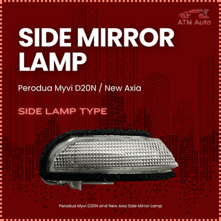 Perodua Myvi D20N and New Axia Side Mirror Lamp