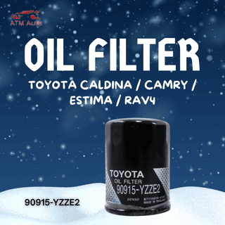 Toyota Caldina, Camry, Estima and RAV4 Oil FIlter (90915-YZZE2)