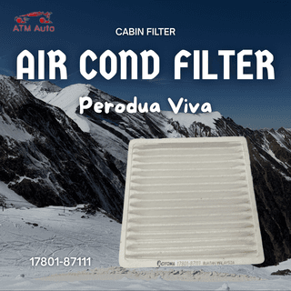 Perodua Viva Air Cond Cabin Filter (17801-87111)