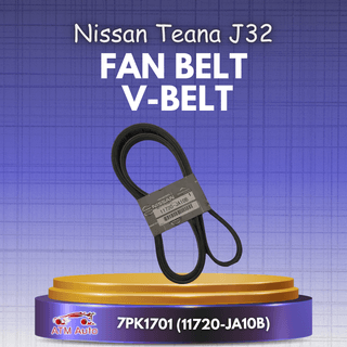 Nissan Teana J32 Fan Belt, V-Belt 7PK1701 (11720-JA10B)