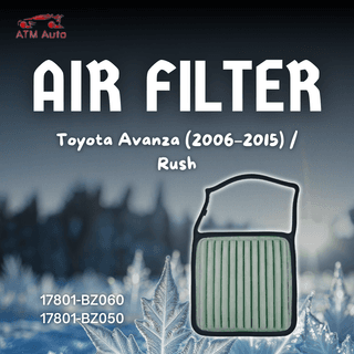 Toyota Avanza (2006-2015) and Rush Air Filter (17801-BZ060/17801-BZ050)