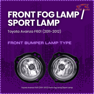Toyota Avanza F601 (2011-2012) Front Fog Lamp/Sport Lamp
