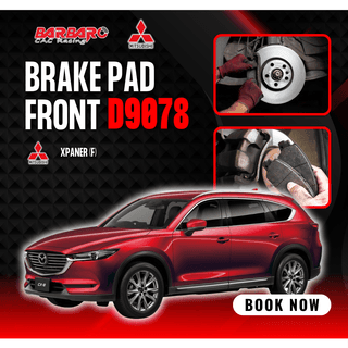 Barbaro D9078 Brake Pad Front Mitsubishi Xpaner F