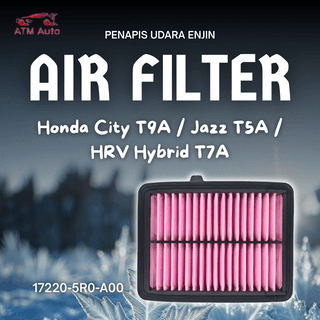 Honda City T9A, Jazz T5A, HRV Hybrid T7A Engine Air Filter/Penapis Udara Enjin (17220-5R0-A00)