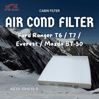 Ford Ranger T6/T7, Everest and Mazda BT-50 Air Cond Cabin Filter (AB39-19N619-B)