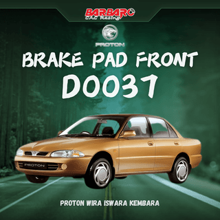 Barbaro D0037 Brake Pad Front Proton Wira Iswara Kembara