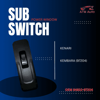 Perodua Kenari and Kembara Power Window Sub Switch (OEM 84810-97204)