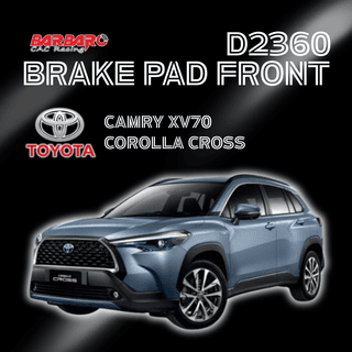 Barbaro D2360 Brake Pad Front Toyota Camry XV70 Corolla Cross