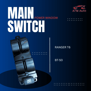 Ford Ranger T6 and Mazda BT-50 Main Power Window Switch (OEM)