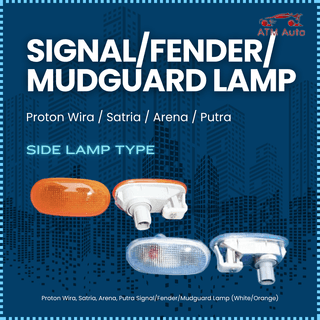 Proton Wira, Satria, Arena, Putra Signal/Fender/Mudguard Lamp (White/Orange)