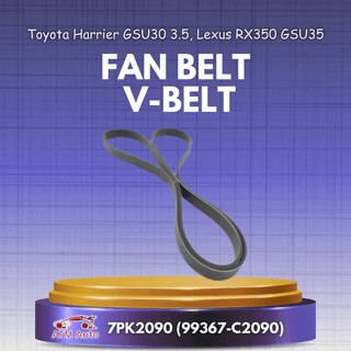 Toyota Harrier GSU30 3.5, Lexus RX350 GSU35 Fan Belt, V-Belt 7PK2090 (99367-C2090)