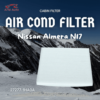 Nissan Almera N17 Air Cond Cabin Filter (27277-1HA0A)