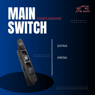 Proton Satria and Arena Main Power Window Switch (OEM)