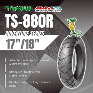TIMSUN TS-880R Adventure Tyre For 17"/18"
