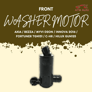 Perodua Axia, Bezza, Myvi D20N and Toyota Innova (2016), Fortuner TGN 151, CHR and Hilux GUN125 Wiper Tank Motor (OEM)